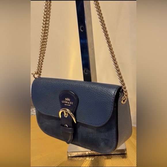 Coach Handbags - Pre-Loved Coach Kleo Leather Crossbody/Shoulder Bag